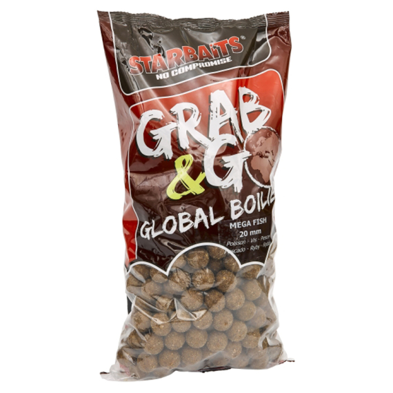 Starbaits G&G Global Boilies Mega Fish 2,5kg i gruppen Fiskedrag / Boilies, Krokbeten & Mäsk / Boilies hos Sportfiskeprylar.se (29-16824r)