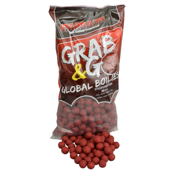 Starbaits G&G Global Boilies Strawberry Jam 2,5kg i gruppen Fiskedrag / Boilies, Krokbeten & Mäsk / Boilies hos Sportfiskeprylar.se (29-16826r)
