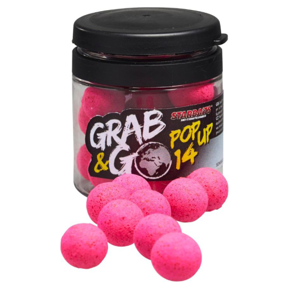 Starbaits G&G Global Pop Up Strawberry Jam - 14mm i gruppen Fiskedrag / Boilies, Krokbeten & Mäsk / Popups & Wafters hos Sportfiskeprylar.se (29-16846)