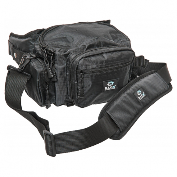 Illex Hip Bag Black i gruppen Förvaring / Fiskeväskor / Hip packs hos Sportfiskeprylar.se (29-30817)