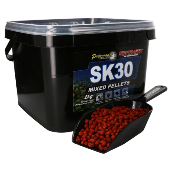 Starbaits PC SK30 Pellets Mixed 2kg i gruppen Fiskedrag / Boilies, Krokbeten & Mäsk / Pellets hos Sportfiskeprylar.se (29-34162)