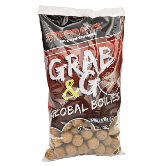 Starbaits G&G Global Boilies 1kg, 20mm - Mega Fish i gruppen Fiskedrag / Boilies, Krokbeten & Mäsk / Boilies hos Sportfiskeprylar.se (29-43054)