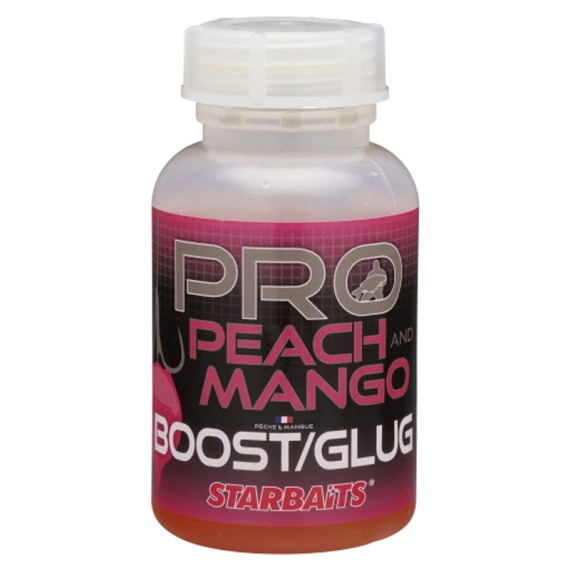 Starbaits Pro Peach & Mango Boost 200ml i gruppen Fiskedrag / Boilies, Krokbeten & Mäsk / Tillsatser hos Sportfiskeprylar.se (29-44906)