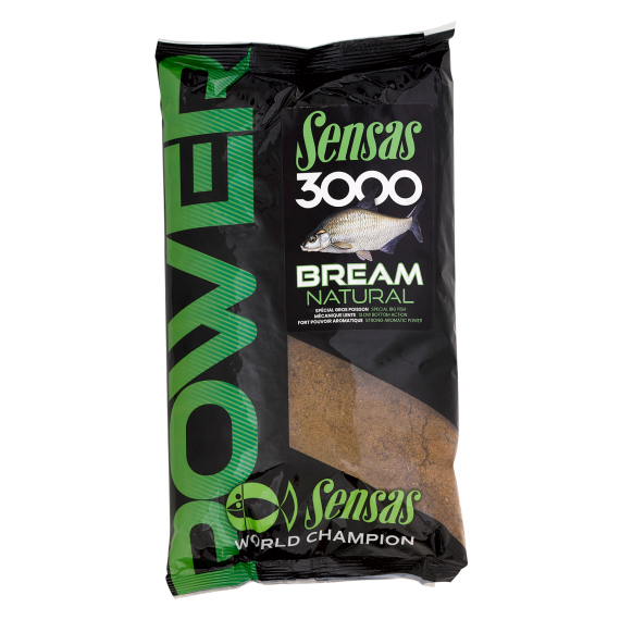 Sensas 3000 Power Bream Natural 1kg i gruppen Fiskedrag / Boilies, Krokbeten & Mäsk / Mäsk hos Sportfiskeprylar.se (29-45648)