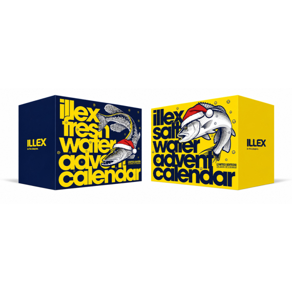 Illex Advent Calendar Fresh Water 2026 i gruppen Övrigt / Presenter & Julklappar / Adventskalender hos Sportfiskeprylar.se (29-53941)