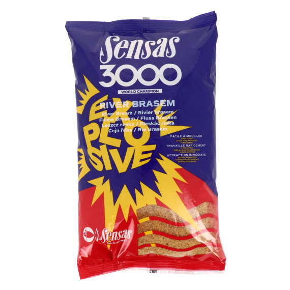 Sensas 3000 Explosive River Brasem 1kg i gruppen Fiskedrag / Boilies, Krokbeten & Mäsk / Mäsk hos Sportfiskeprylar.se (29-64652)