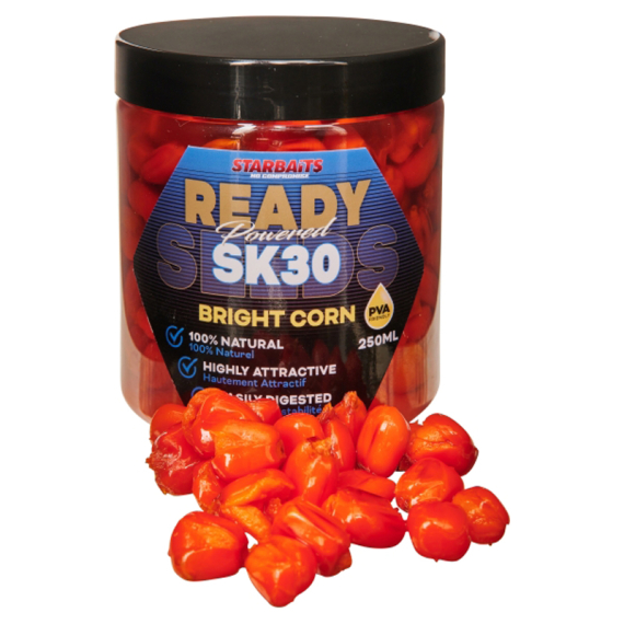 Starbaits Ready Seeds Bright Tiger Red Liver 250ml i gruppen Fiskedrag / Boilies, Krokbeten & Mäsk / Partiklar hos Sportfiskeprylar.se (29-74666)