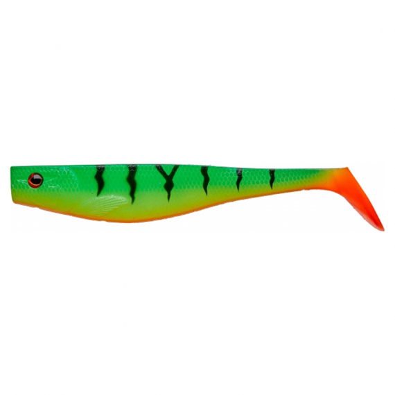 Illex Dexter Shad 200, 17,5cm - Fire Tiger i gruppen Fiskedrag / Jiggar & Gummibeten / Gäddjiggar hos Sportfiskeprylar.se (29-77479)