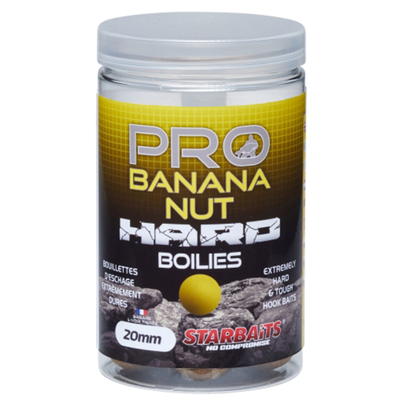 Starbaits Pro Banana Nut Hard Hook Bait - 20mm i gruppen Fiskedrag / Boilies, Krokbeten & Mäsk / Boilies hos Sportfiskeprylar.se (29-84290)