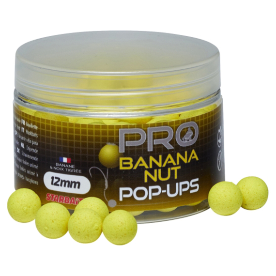 Starbaits Pro Banana Nut Pop Up i gruppen Fiskedrag / Boilies, Krokbeten & Mäsk / Popups & Wafters hos Sportfiskeprylar.se (29-84387r)