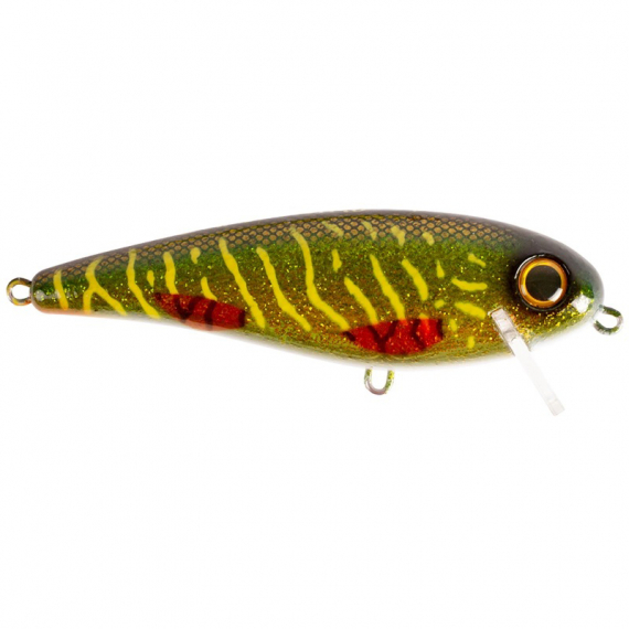 Jonny Vobbler, 13cm, 50gr - Green Motoroil Pike UV i gruppen Fiskedrag / Wobblers / Grundgående Wobblers hos Sportfiskeprylar.se (29-EG205-JV012)