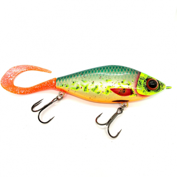Trueglide Guppie Jr, 11cm, 70gr - The Saint - Gold/Gold glitter i gruppen Fiskedrag / Jerkbaits hos Sportfiskeprylar.se (29-EG208A-C780F)