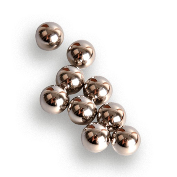 Strike Pro Catchy Spare Stainless Balls - 9pcs i gruppen Krok & Småplock / Sänken & Vikter hos Sportfiskeprylar.se (29-EG230-RS)