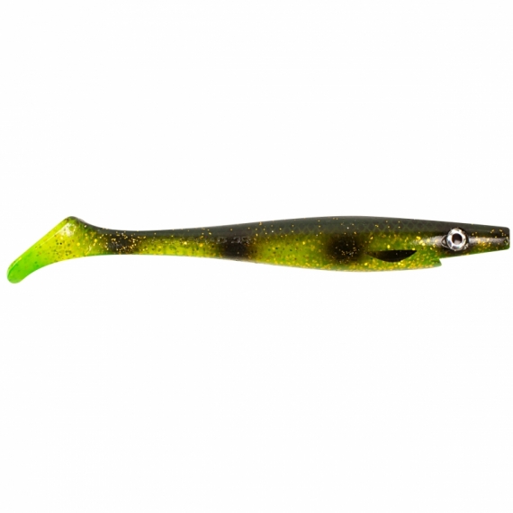 Pig Shad, 23cm, 90g - Olive Spotted Bullhead i gruppen Fiskedrag / Jiggar & Gummibeten / Gäddjiggar hos Sportfiskeprylar.se (29-SP172A-134)