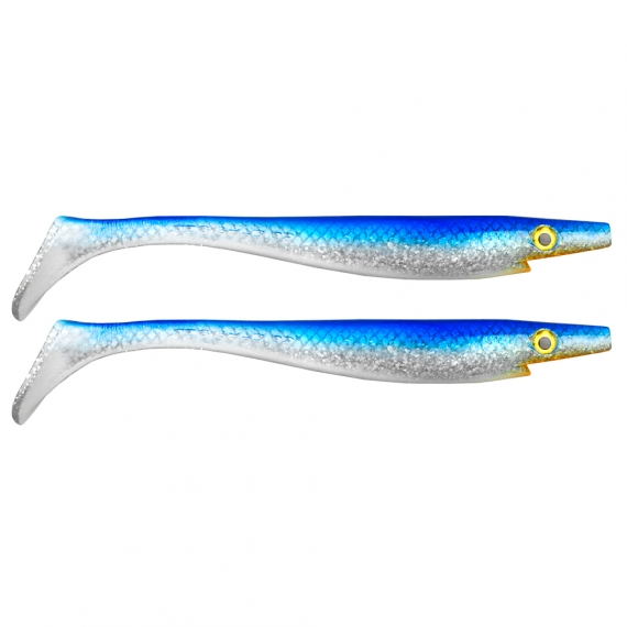 Pig Shad Junior 20cm (2-pack) - Söder Blue Silver Glitter i gruppen Fiskedrag / Jiggar & Gummibeten / Gäddjiggar hos Sportfiskeprylar.se (29-SP172C-SP11)
