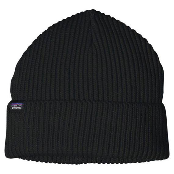 Patagonia Fishermans Rolled Beanie Black i gruppen Kläder & Skor / Kepsar & Huvudbonader / Mössor hos Sportfiskeprylar.se (29105-BLK-ALL)