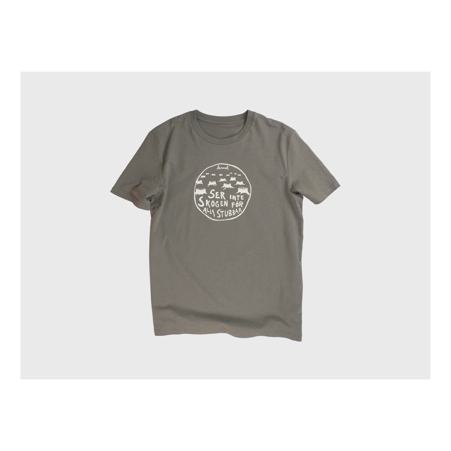 Lemmel T-shirt Stubbar - Khaki green i gruppen Kläder & Skor / Kläder / T-shirts hos Sportfiskeprylar.se (3010114-5634r)