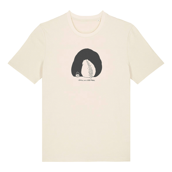 Lemmel T-Shirt Lemmla mig ifred - Nature white i gruppen Kläder & Skor / Kläder / T-shirts hos Sportfiskeprylar.se (3010116-7134r)