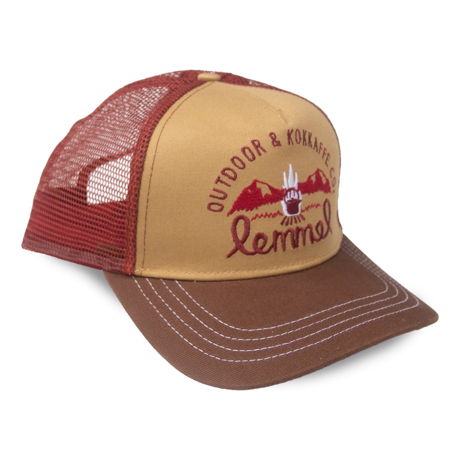 Lemmel Trucker Cap Keep on Truckin Mama Brown/Burgundy i gruppen Kläder & Skor / Kepsar & Huvudbonader / Kepsar hos Sportfiskeprylar.se (3020201-5832)