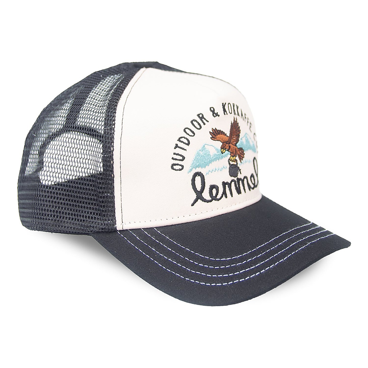 Lemmel Trucker Cap Keep on Truckin Mama White/Black i gruppen Kläder & Skor / Kepsar & Huvudbonader / Kepsar hos Sportfiskeprylar.se (3020202-5432)