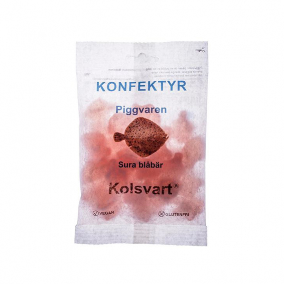 Piggvaren Sura Blåbär Godis i gruppen Outdoor / Friluftsmat / Godis hos Sportfiskeprylar.se (303210)