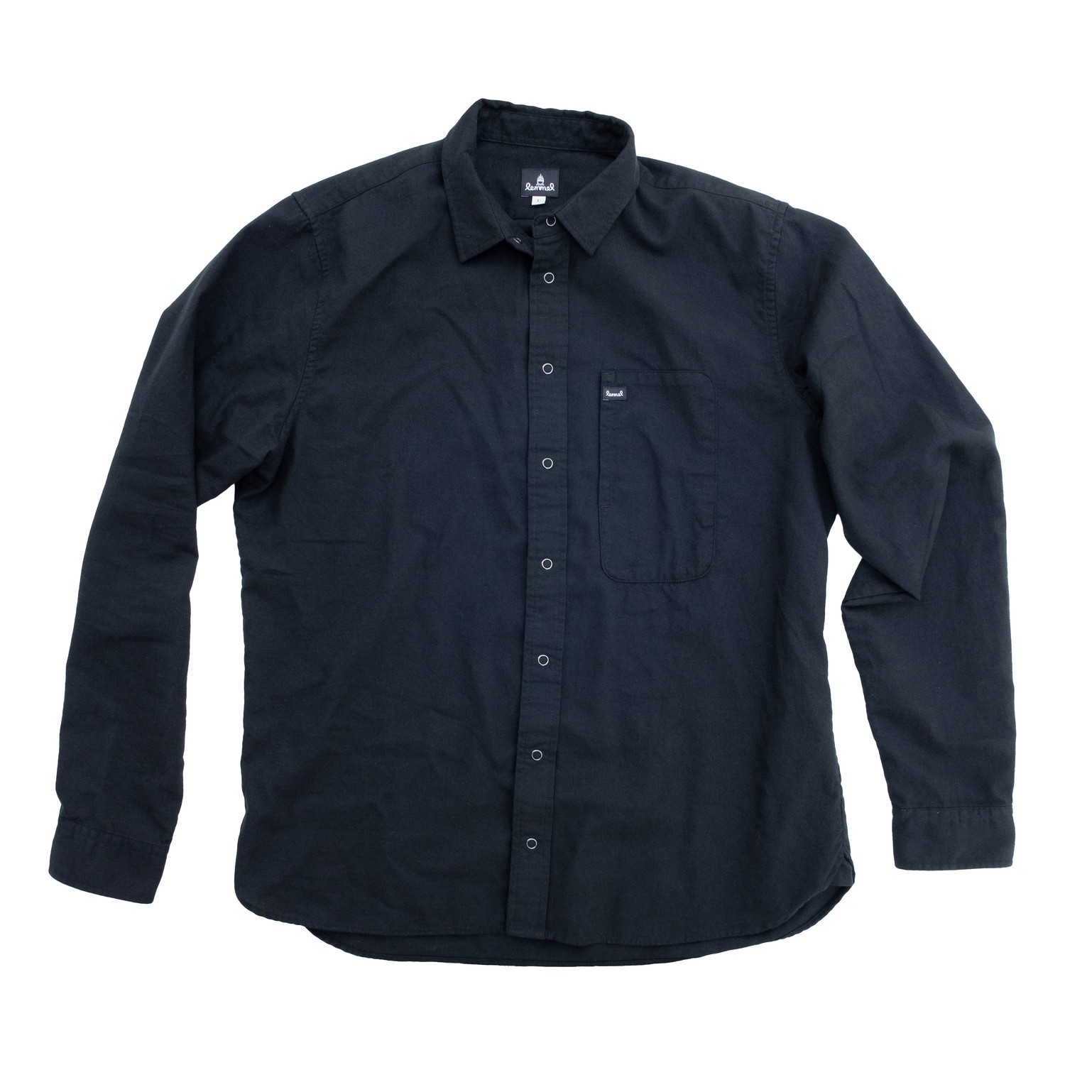 Lemmel Shirt Överboda Flanell Black i gruppen Kläder & Skor / Kläder / Skjortor hos Sportfiskeprylar.se (3040101-5334r)