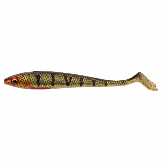 Daiwa PX Duckfin Shad 8,9cm (7-pack) - Gold Perch i gruppen Fiskedrag / Jiggar & Gummibeten / Abborrjiggar & Gösjiggar hos Sportfiskeprylar.se (32-216771)