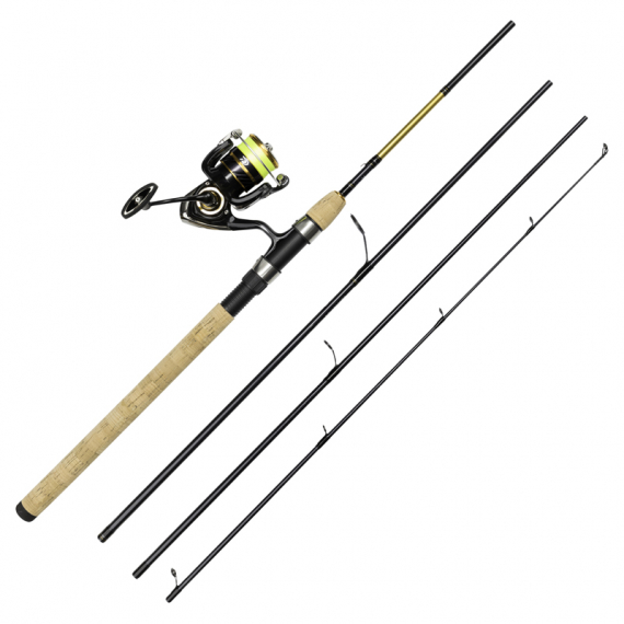 Daiwa Crossfire LT1000 Gold Rush 7\' 4pc 3-15G/0.13YL i gruppen Fiskeset / Haspelset / Haspelset Abborre hos Sportfiskeprylar.se (32-217517)