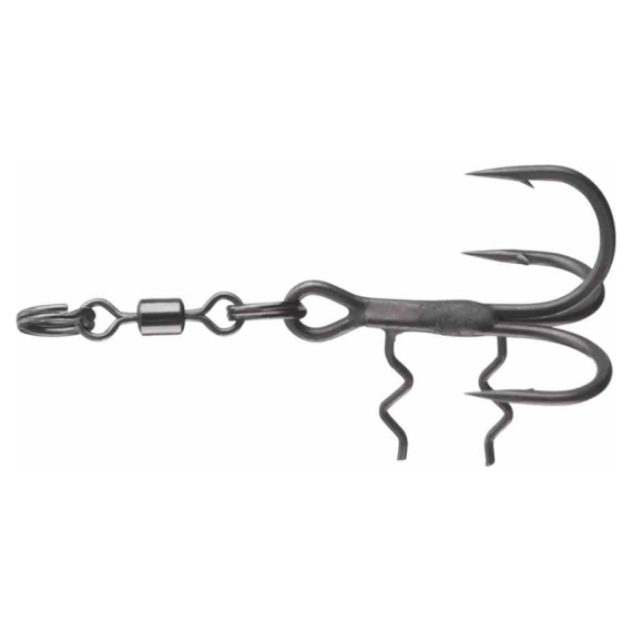 Daiwa Prorex Head Assist Treble Hook Swiveled i gruppen Krok & Småplock / Stingers & Stingertillbehör / Stingers hos Sportfiskeprylar.se (32-222587r)