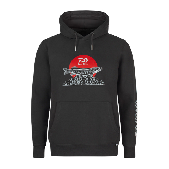 Daiwa Hoodie Japan Pike i gruppen Kläder & Skor / Kläder / Tröjor / Hoodies hos Sportfiskeprylar.se (32-228617r)