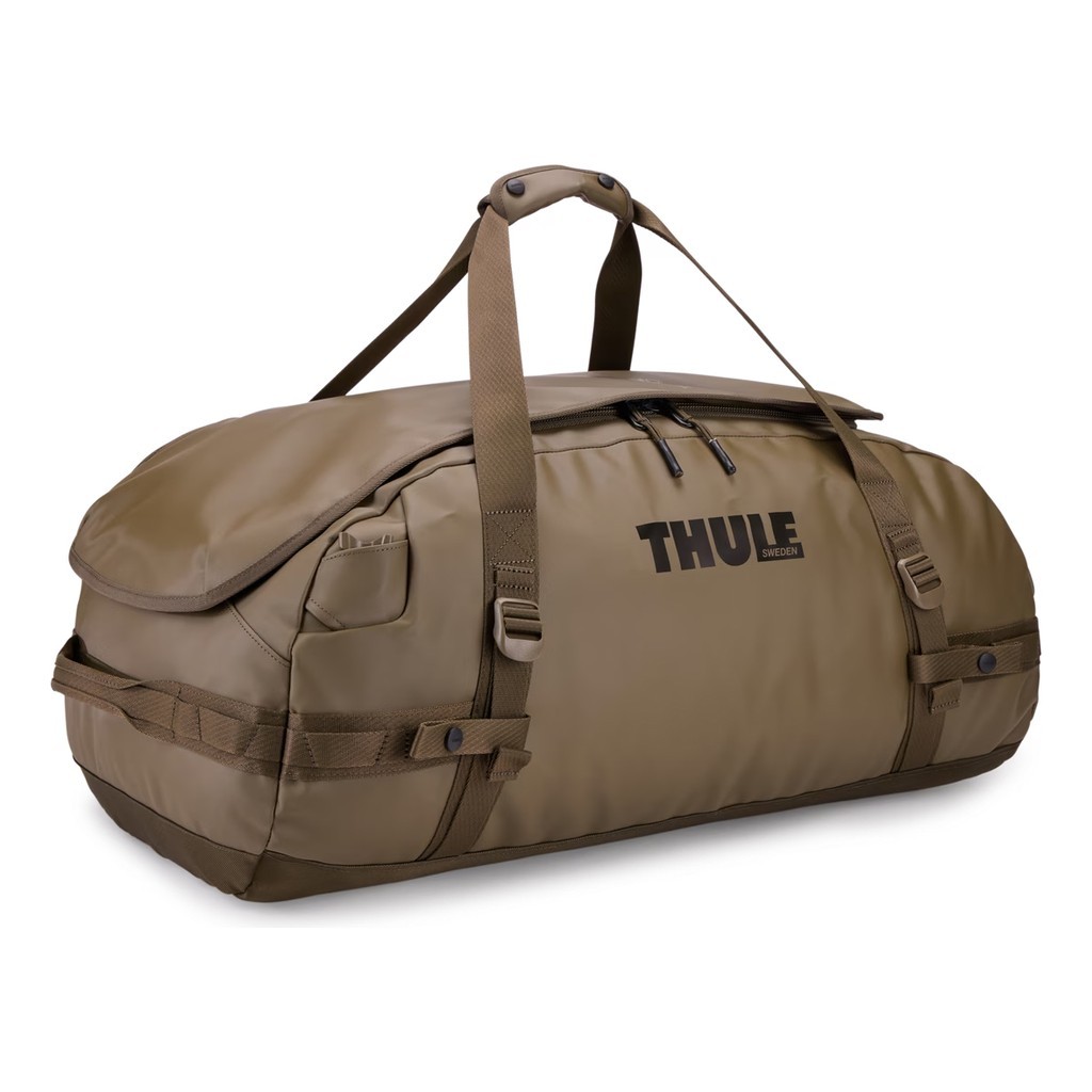 Thule Chasm Recycled Duffel 70L - Deep Khaki i gruppen Förvaring / Duffelbags hos Sportfiskeprylar.se (3205141)