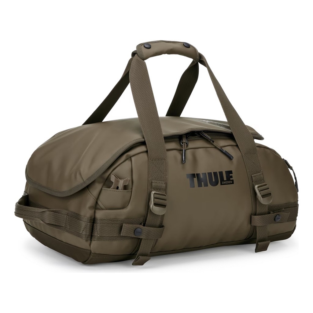 Thule Chasm Recycled Duffel 30L - Deep Khaki i gruppen Förvaring / Duffelbags hos Sportfiskeprylar.se (3205587)