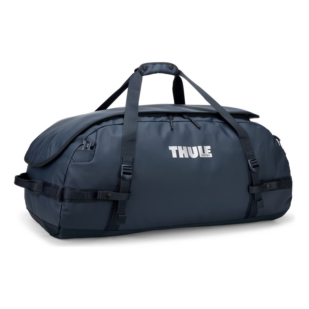 Thule Chasm Recycled Duffel 90L - Darkest Blue i gruppen Förvaring / Duffelbags hos Sportfiskeprylar.se (3205596)