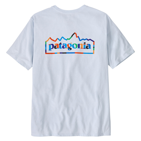Patagonia M\'s Unity Fitz Responsibili-Tee White i gruppen Kläder & Skor / Kläder / T-shirts hos Sportfiskeprylar.se (37768-WHI-Sr)