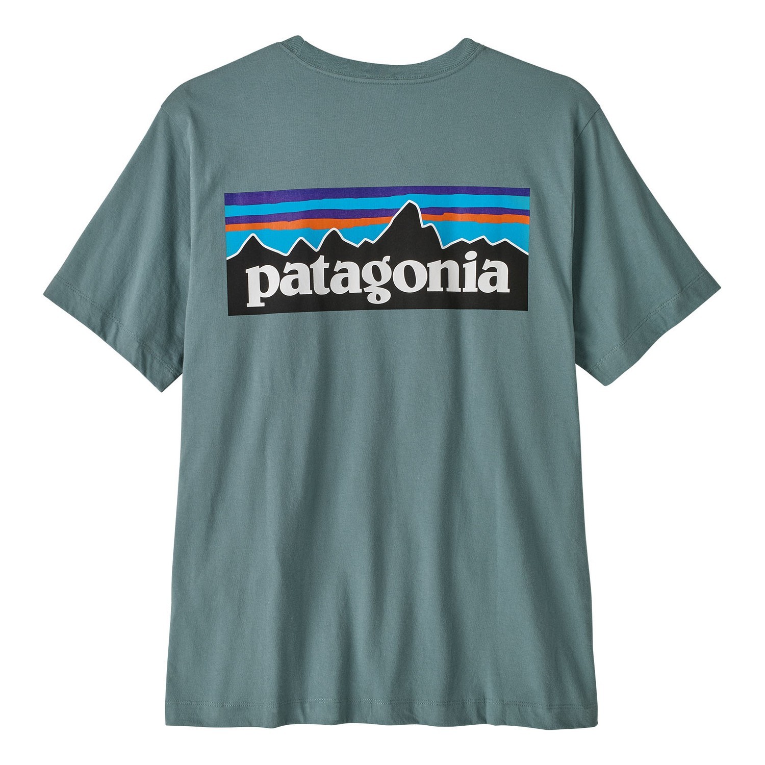 Patagonia M\'s P-6 Logo T-Shirt BLSG i gruppen Kläder & Skor / Kläder / T-shirts hos Sportfiskeprylar.se (37882-BLSG-XXLr)