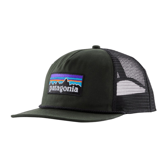 Patagonia Airfarer Cap P-6 Logo: Old Growth Green i gruppen Kläder & Skor / Kepsar & Huvudbonader / Kepsar / Truckerkepsar hos Sportfiskeprylar.se (37996-POGN-ALL)
