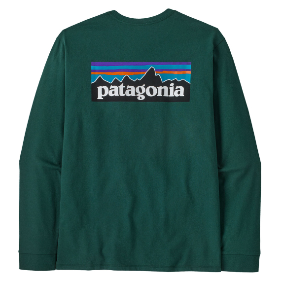 Patagonia M\'s L/S P-6 Logo Responsibili-Tee CASG i gruppen Kläder & Skor / Kläder / T-shirts hos Sportfiskeprylar.se (38518-CASG-Lr)