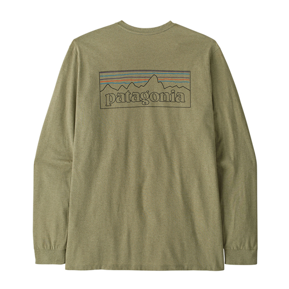 Patagonia M\'s L/S P-6 Logo Responsibili-Tee POGM i gruppen Kläder & Skor / Kläder / T-shirts hos Sportfiskeprylar.se (38518-POGM-Lr)