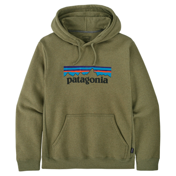 Patagonia P-6 Logo Uprisal Hoody, Buckhorn Green i gruppen Kläder & Skor / Kläder / Tröjor / Hoodies hos Sportfiskeprylar.se (39622-BUGR-Sr)