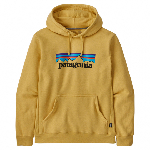 Patagonia P-6 Logo Uprisal Hoody Surfboard Yellow i gruppen Kläder & Skor / Kläder / Tröjor / Hoodies hos Sportfiskeprylar.se (39622-SUYEr)
