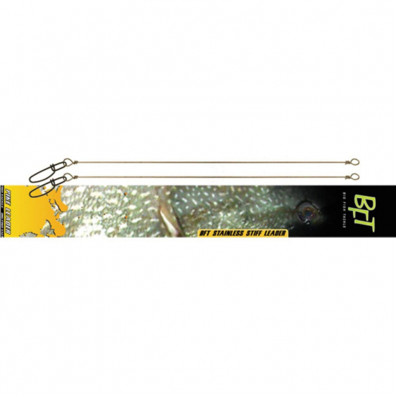 BFT Stiff Jerkbait Leader stainless 12 - 2-pack i gruppen Krok & Småplock / Tafsar & Tafsmaterial hos Sportfiskeprylar.se (40-BFT-0012)