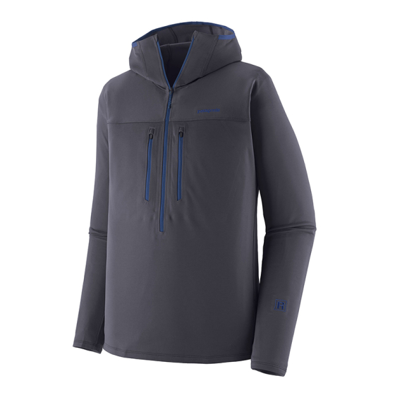Patagonia M\'s R1 Ultralight Hoody Smolder Blue i gruppen Kläder & Skor / Kläder / Tröjor / Hoodies hos Sportfiskeprylar.se (40035-SMDB-Lr)