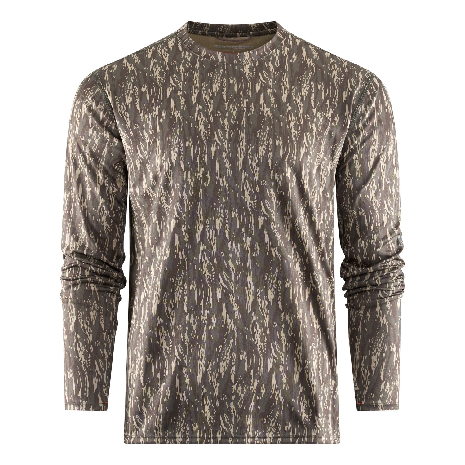Grundéns Tough Sun Crew Marsch Camo i gruppen Kläder & Skor / UV-kläder hos Sportfiskeprylar.se (40112-934-0013r)