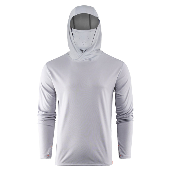 Grundéns Tough Sun Masked Hoodie Mist i gruppen Kläder & Skor / Kläder / Tröjor / Hoodies hos Sportfiskeprylar.se (40125-913-0013r)