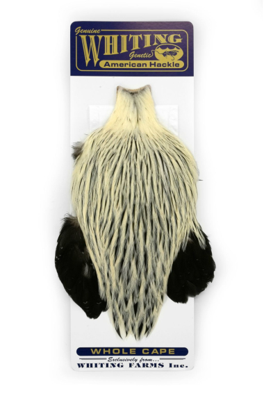 Whiting American Rooster Cape Silver Badger i gruppen Superdeals-se / Paketpris hos Sportfiskeprylar.se (41801018)