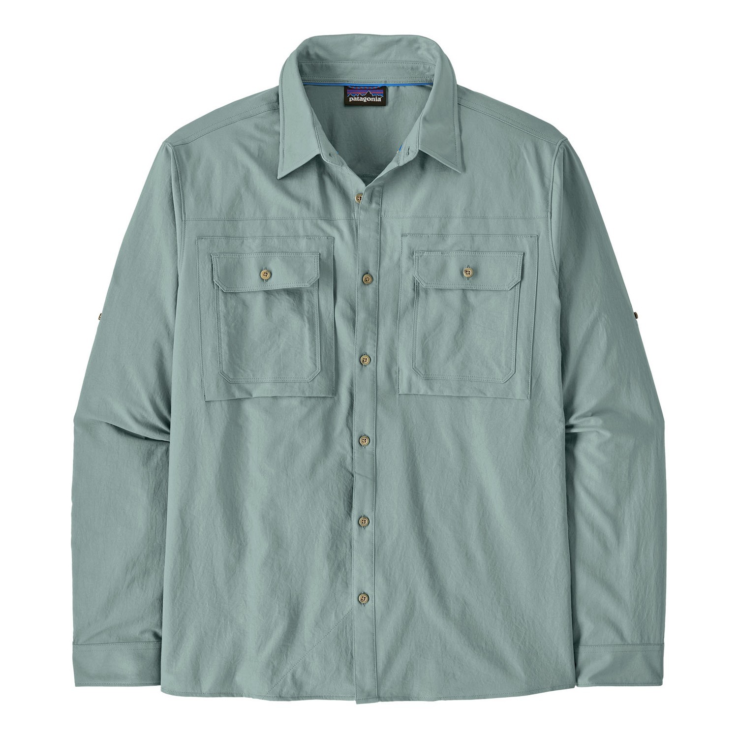 Patagonia M\'s L/S Self Guided Sun Shirt BLSG i gruppen Kläder & Skor / UV-kläder hos Sportfiskeprylar.se (41825-BLSG-XXLr)