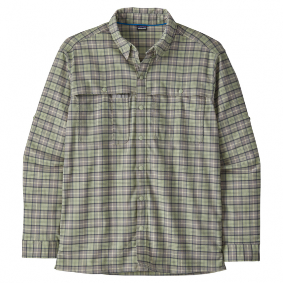 Patagonia M\'s Early Rise Stretch Shirt On the Fly: Salvia Green i gruppen Kläder & Skor / Kläder / Skjortor hos Sportfiskeprylar.se (41920-OFSAr)