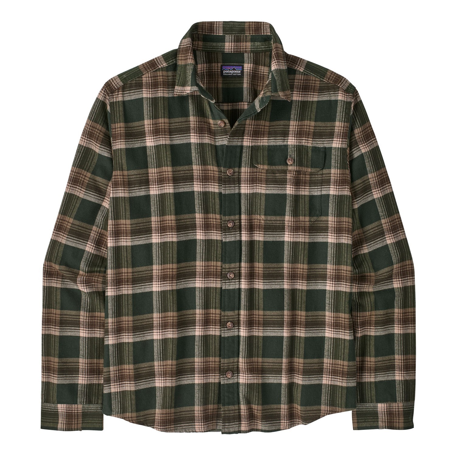 Patagonia M\'s L/S LW Fjord Flannel Shirt CZTL i gruppen Kläder & Skor / Kläder / Skjortor hos Sportfiskeprylar.se (42410-CZTL-XXLr)