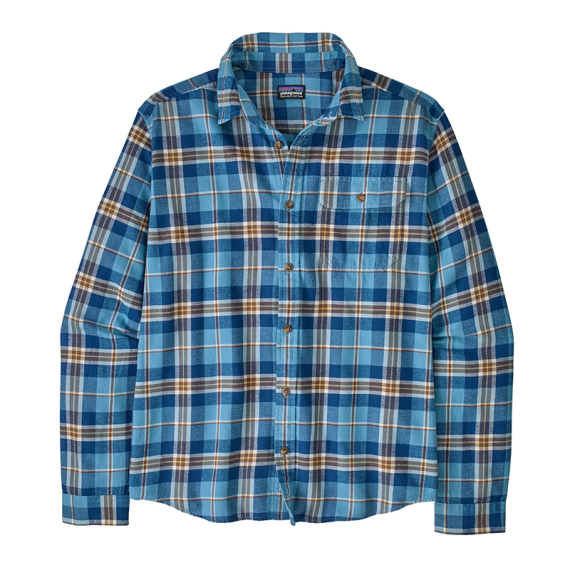 Patagonia M\'s L/S LW Fjord Flannel Shirt PSHB i gruppen Kläder & Skor / Kläder / Skjortor hos Sportfiskeprylar.se (42410-PSHB-Lr)