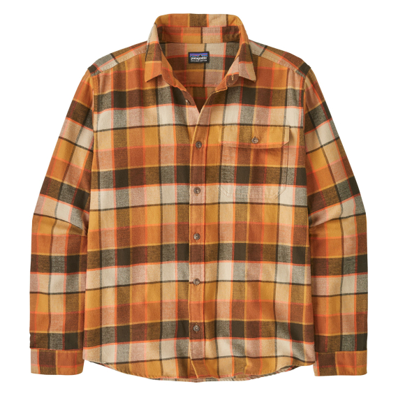 Patagonia M\'s L/S LW Fjord Flannel Shirt ROTB i gruppen Kläder & Skor / Kläder / Skjortor hos Sportfiskeprylar.se (42410-ROTB-Lr)